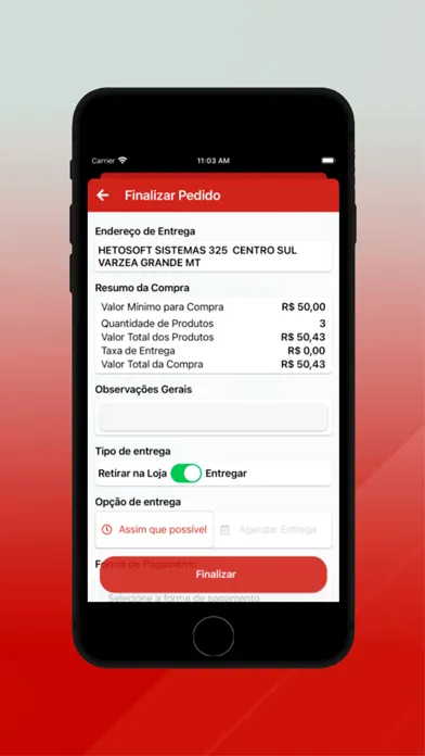 Tangkapan skrin Mercado Atlântica online