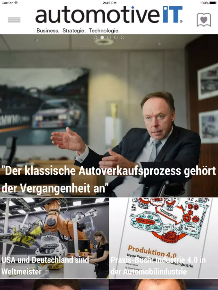 automotiveIT News iPad  Ekran Görüntüleri