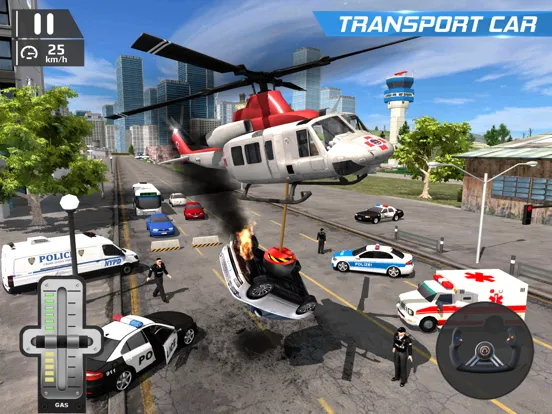 Helicopter Flight Pilot Sim iPad  Ekran Görüntüleri