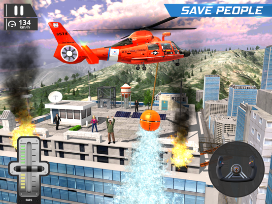 Helicopter Flight Pilot Sim iPad  Screenshots