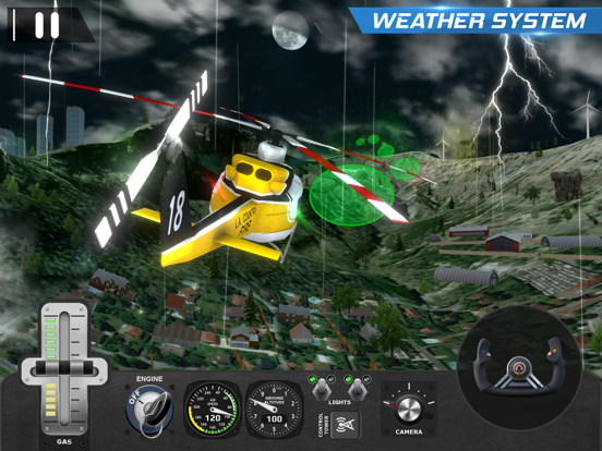 Helicopter Flight Pilot Sim iPad  Screenshots