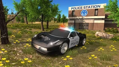 Tangkapan layar Police Car driving Offroad 4x4