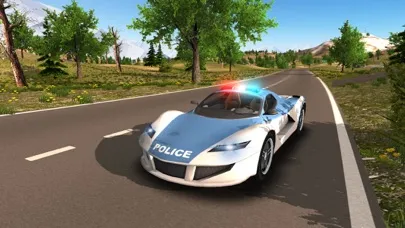 Tangkapan layar Police Car driving Offroad 4x4
