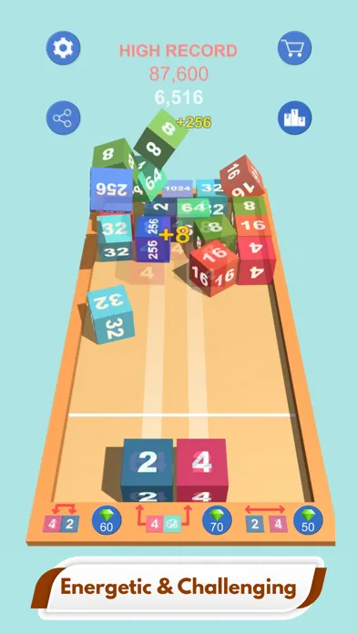 Cube Mate 2048 - Merge Puzzle Screenshots