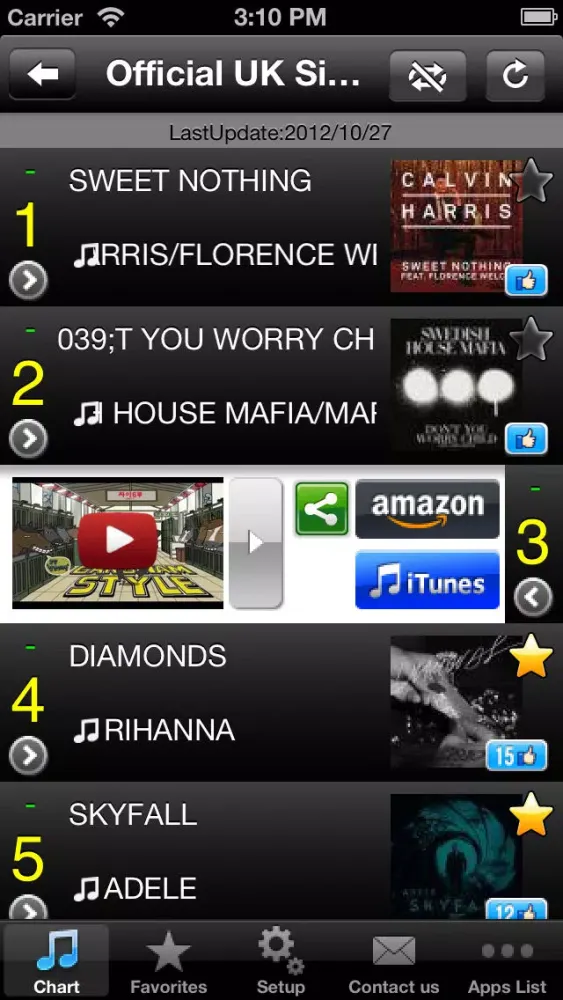 Screenshot di UK Hits! (FREE) - Get The Newest UK Charts!