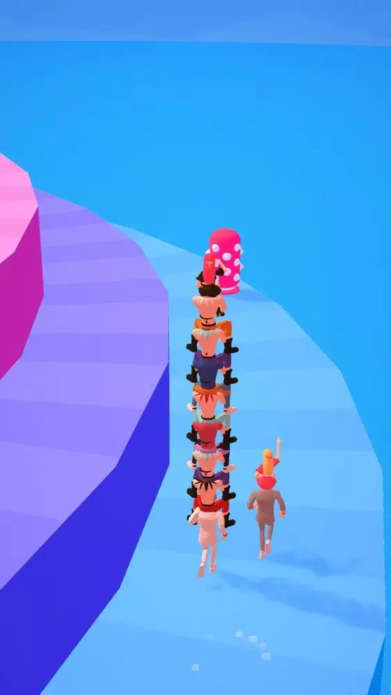 ภาพหน้าจอของ Cake Stack Run