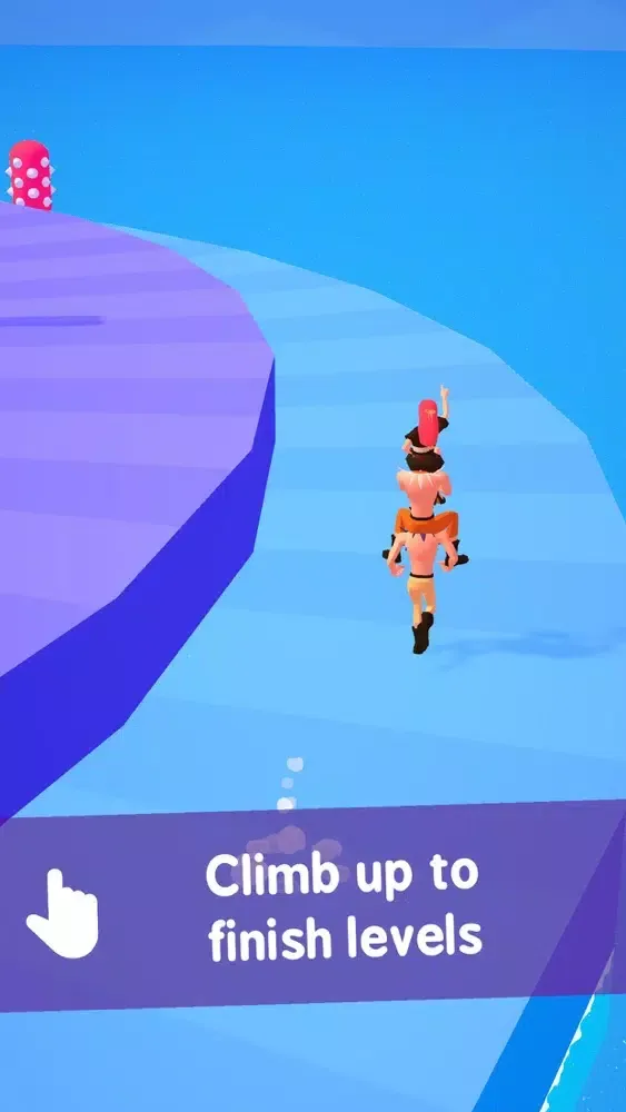 ภาพหน้าจอของ Cake Stack Run