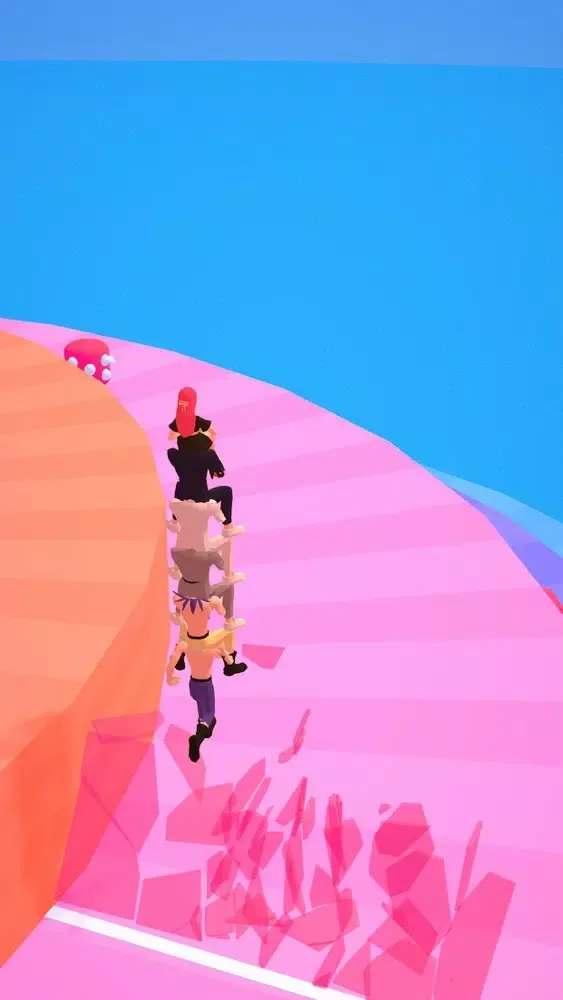 ภาพหน้าจอของ Cake Stack Run