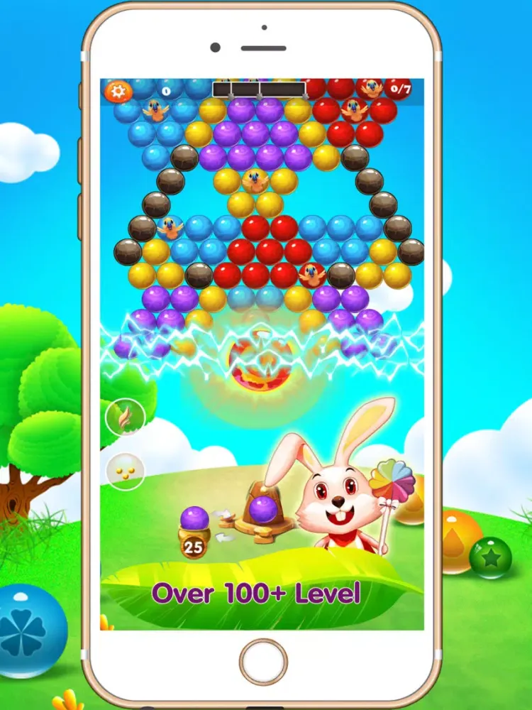 Bubble Shooter: Bird Rescue iPad  Ekran Görüntüleri