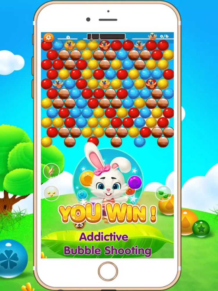 Bubble Shooter: Bird Rescue iPad  Ekran Görüntüleri