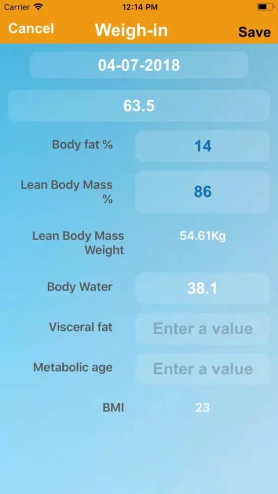 Скриншоты WeighPoint