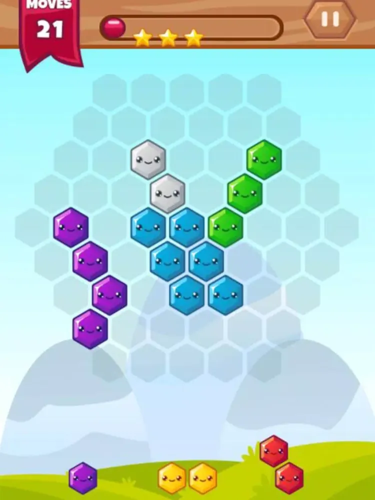 Hexa Block Blast Challege iPad  Ekran Görüntüleri