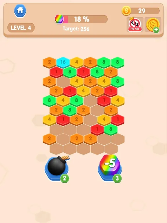Capturas de pantalla de Hexa Color: Number Sort Puzzle iPad 