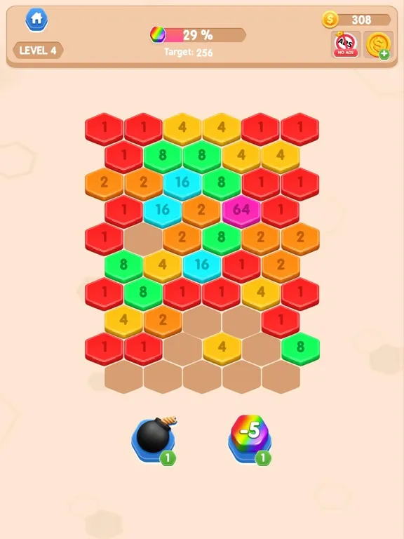 Capturas de pantalla de Hexa Color: Number Sort Puzzle iPad 
