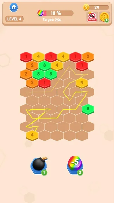 Capturas de pantalla de Hexa Color: Number Sort Puzzle