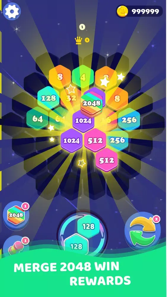 2048 Hexagon Fever Ekran Görüntüleri