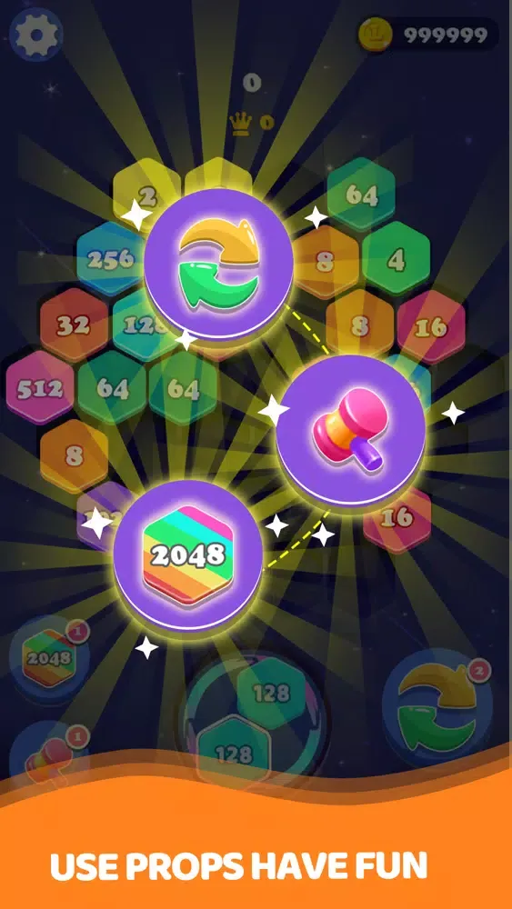 2048 Hexagon Fever Ekran Görüntüleri