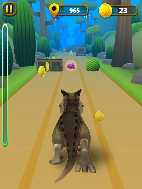 Dinosaur Run 3D Runner Game iPad 應用截圖