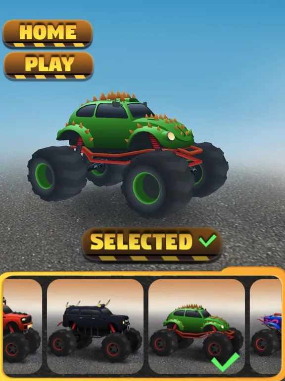 Capturas de pantalla de Monster Truck 3D Runner action iPad 