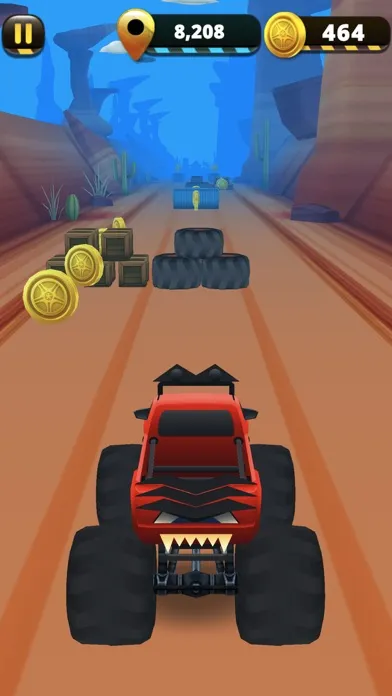 Capturas de pantalla de Monster Truck 3D Runner action