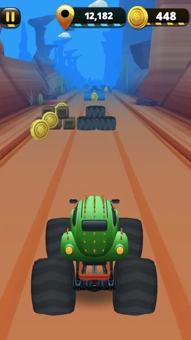 Capturas de pantalla de Monster Truck 3D Runner action