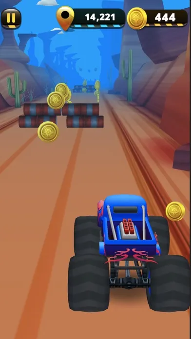 Capturas de pantalla de Monster Truck 3D Runner action