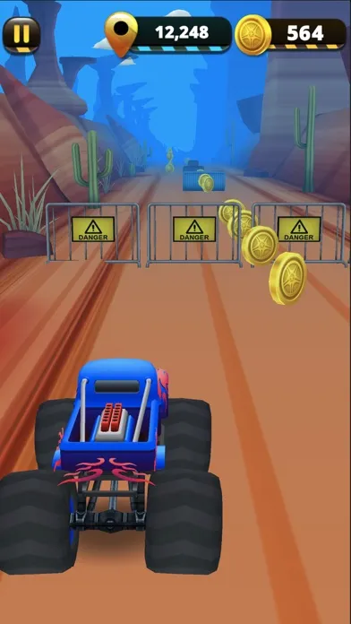 Capturas de pantalla de Monster Truck 3D Runner action