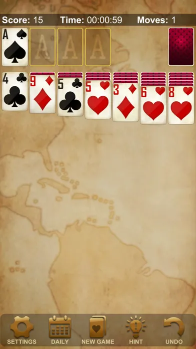Solitaire Classic Fun Klondike स्क्रीनशॉट