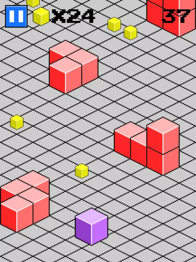 Ảnh chụp màn hình của Cube - Dodge the obstacles! iPad 