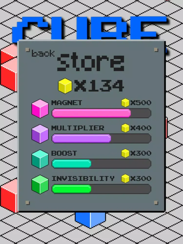Ảnh chụp màn hình của Cube - Dodge the obstacles! iPad 