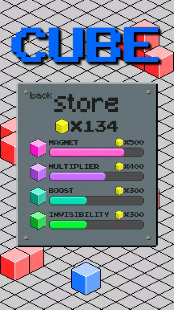 Ảnh chụp màn hình của Cube - Dodge the obstacles!