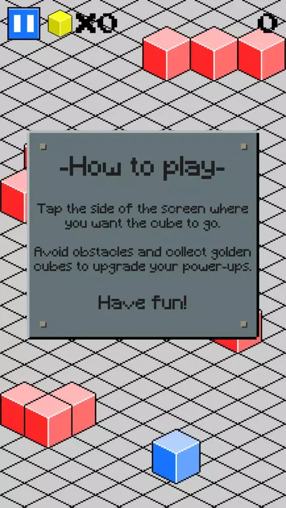 Ảnh chụp màn hình của Cube - Dodge the obstacles!