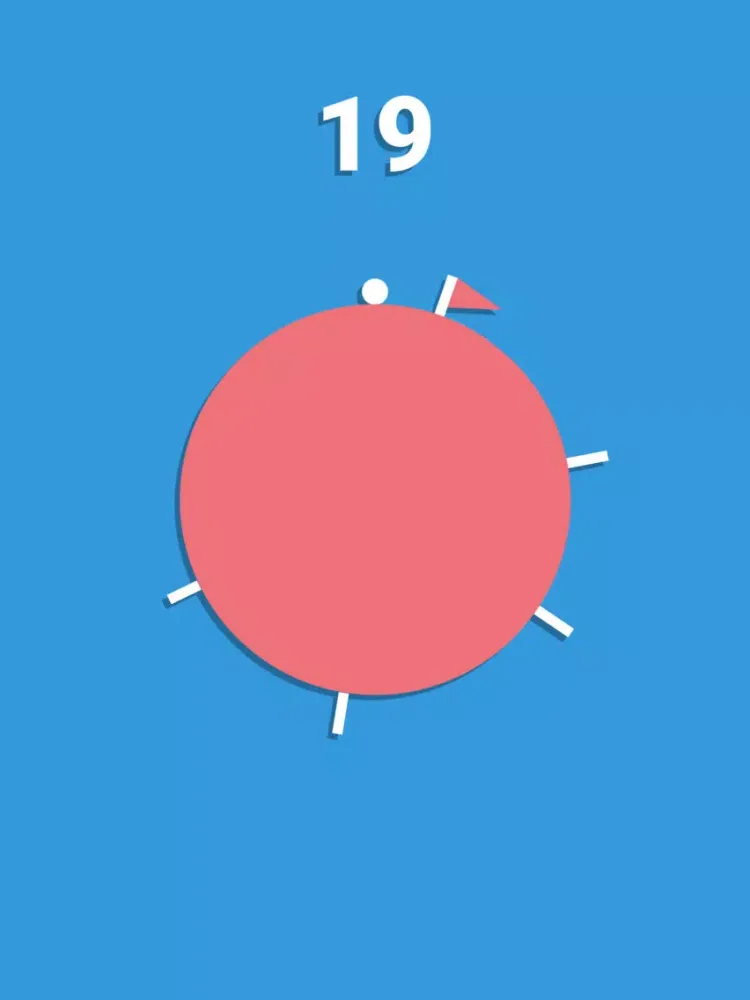 Hop Over! iPad  Screenshots