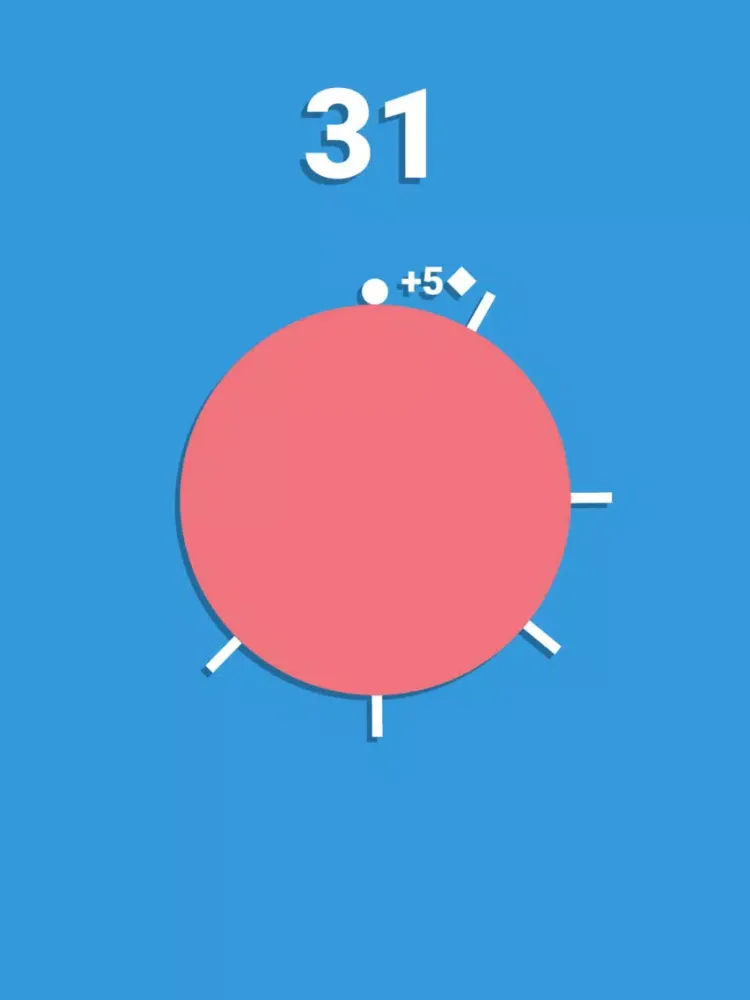 Hop Over! iPad  Screenshots