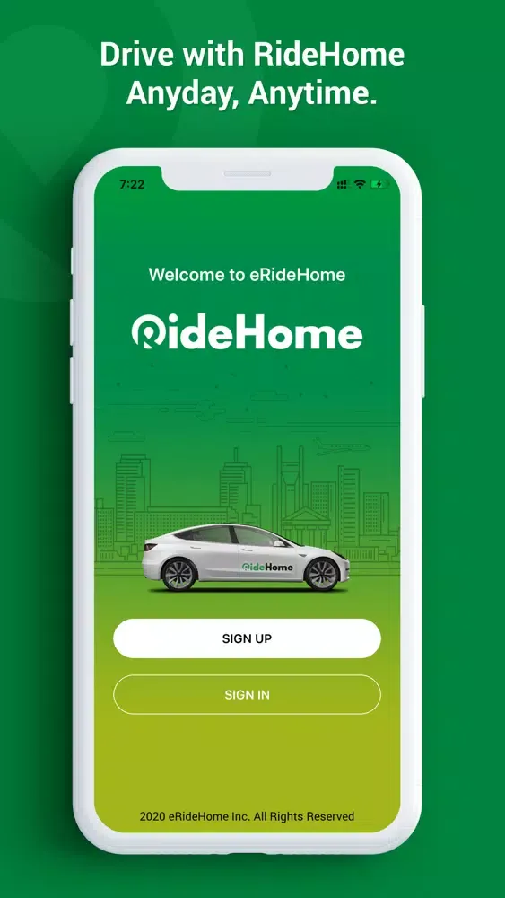 Captures d'écran de eRideHome Driver