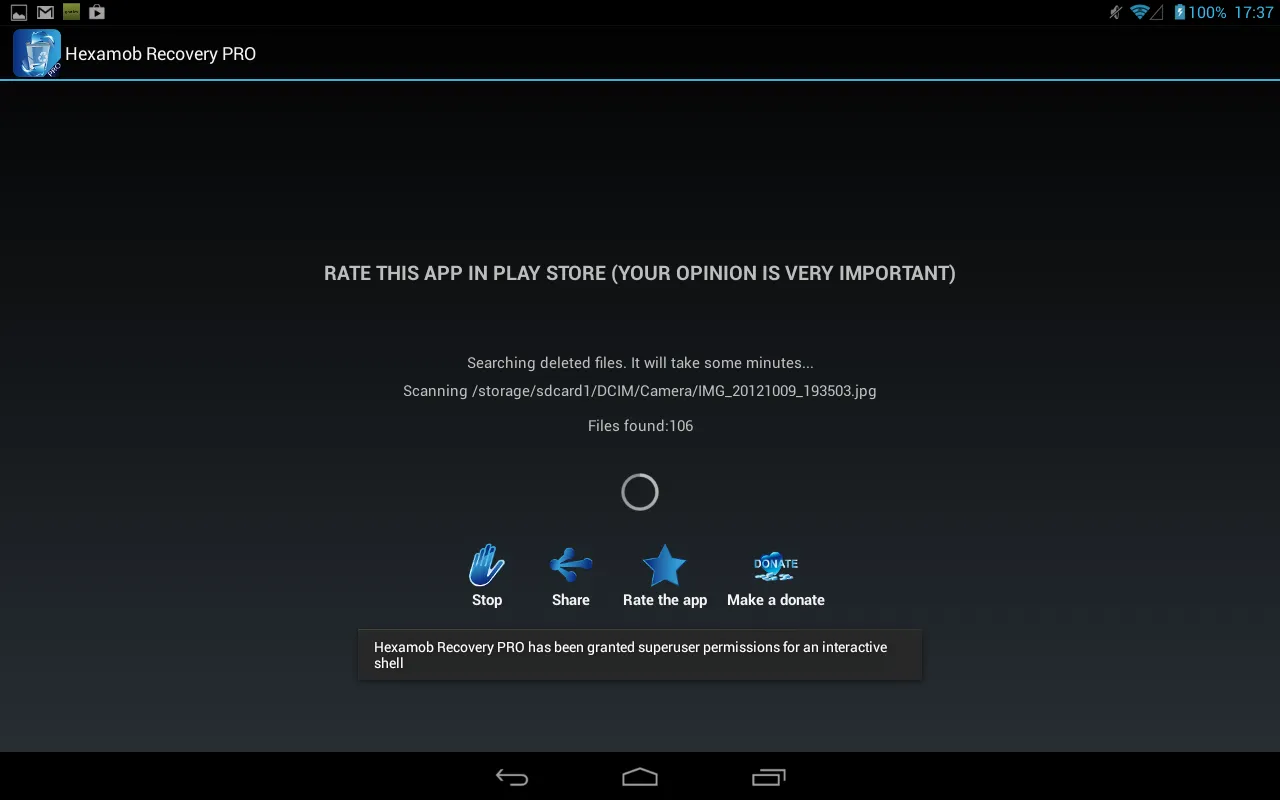Hexamob Recovery PRO Screenshots