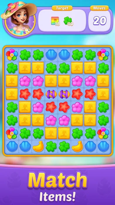 Tropic Match: Adventure Story! স্ক্রিনশট