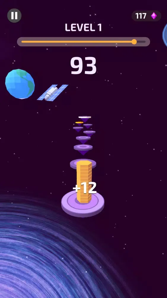 Zrzuty ekranu Color Stack—Hexa Run