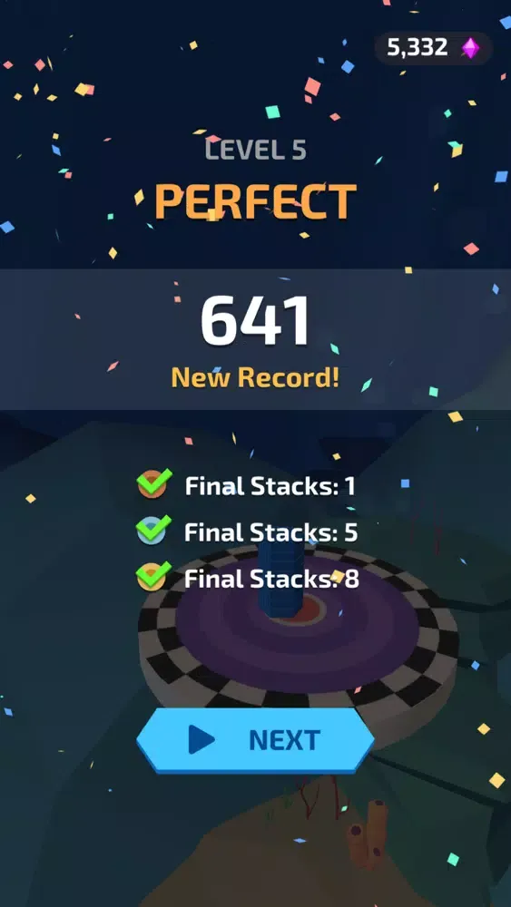 Zrzuty ekranu Color Stack—Hexa Run