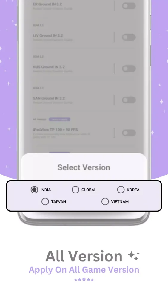 GFX Tool سکرین شاٹس