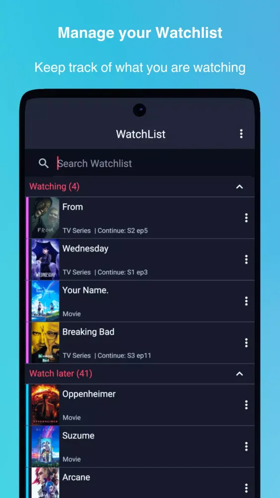 Watch Later スクリーンショット