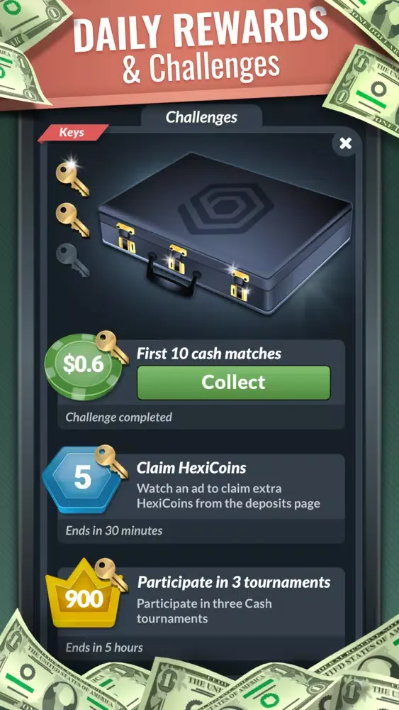 5-Hand Poker: Real Money Game應用截圖