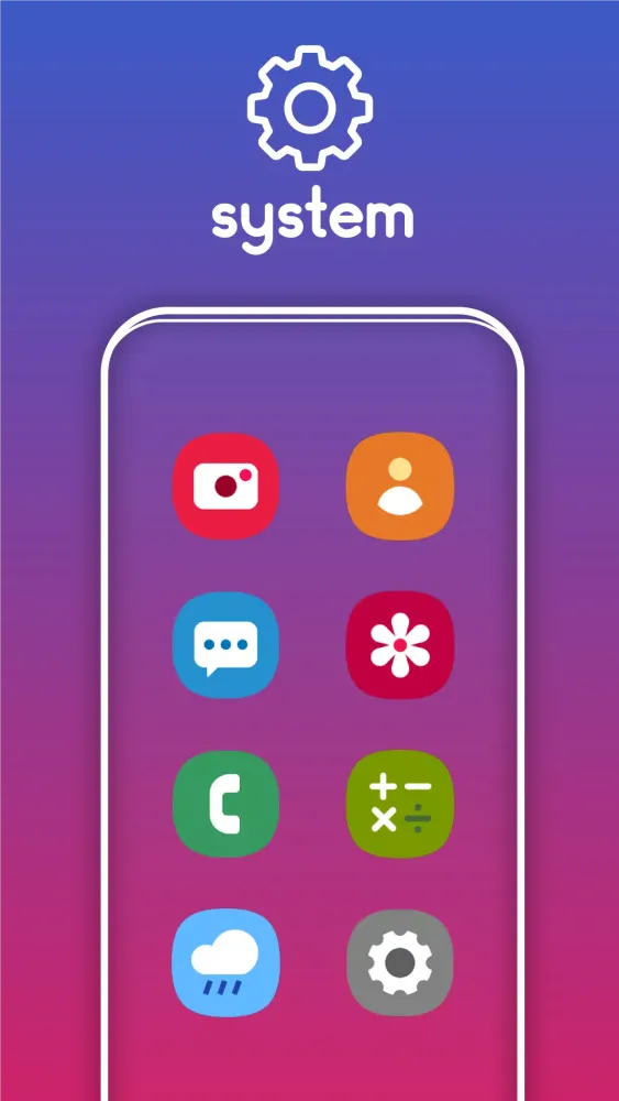 Скриншоты One UI Pie - Icon Pack