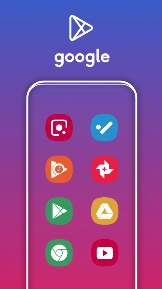 Скриншоты One UI Pie - Icon Pack