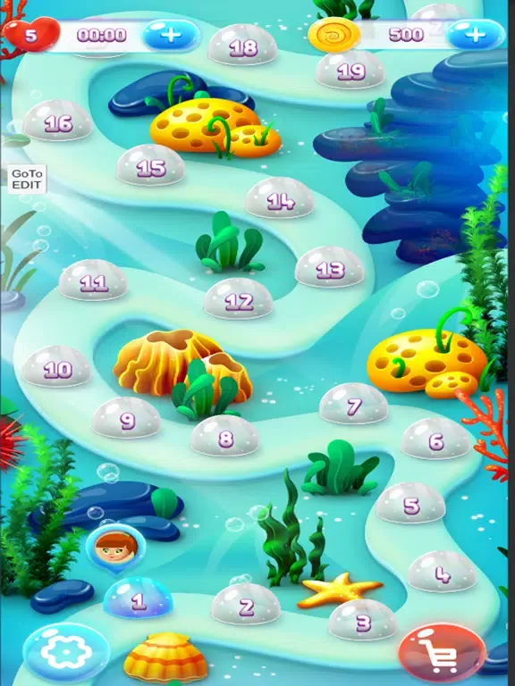 Bubble Shooter H2O iPad  स्क्रीनशॉट