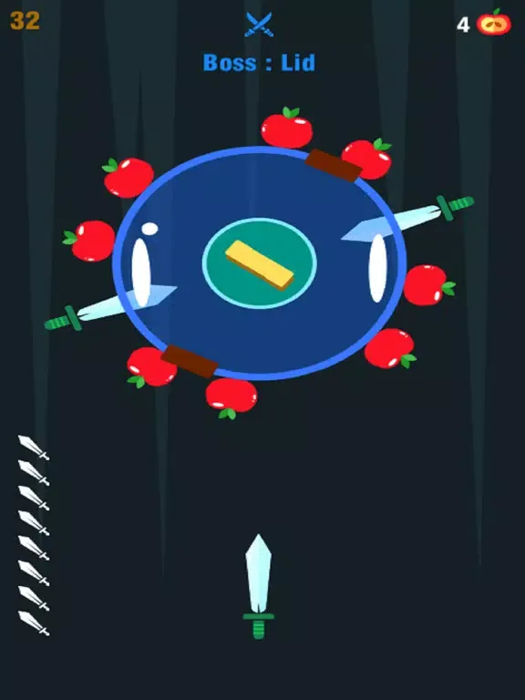 Lepida: Knife Hit Game iPad 應用截圖