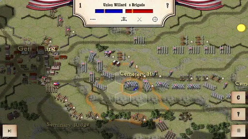 Screenshot di Civil War: Gettysburg