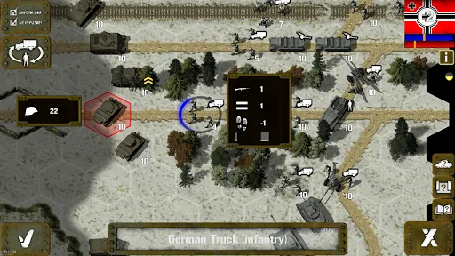 Tangkapan skrin Tank Battle 1945