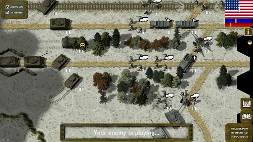 Tangkapan skrin Tank Battle 1945
