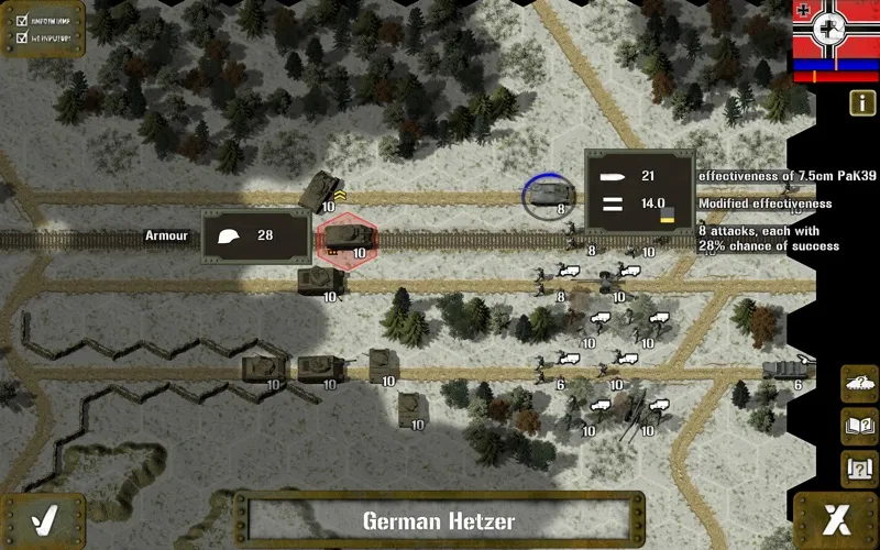 Capturas de tela do Tank Battle: 1945